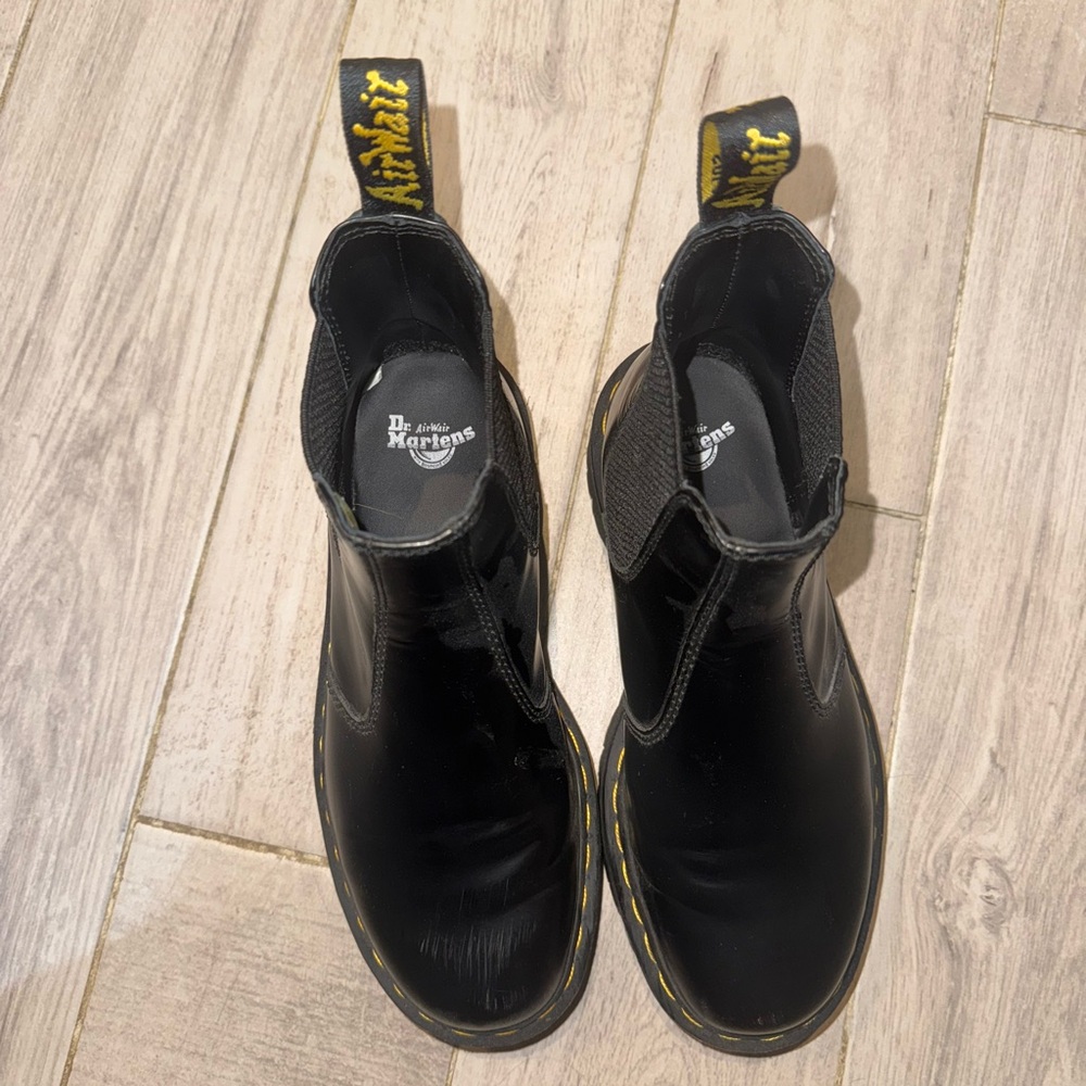 Dr. Martens Black Leather Boots - Picture 5 of 5